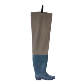 Material de PVC de mejor calidad Fishing Hip Wader con botas de PVC de China